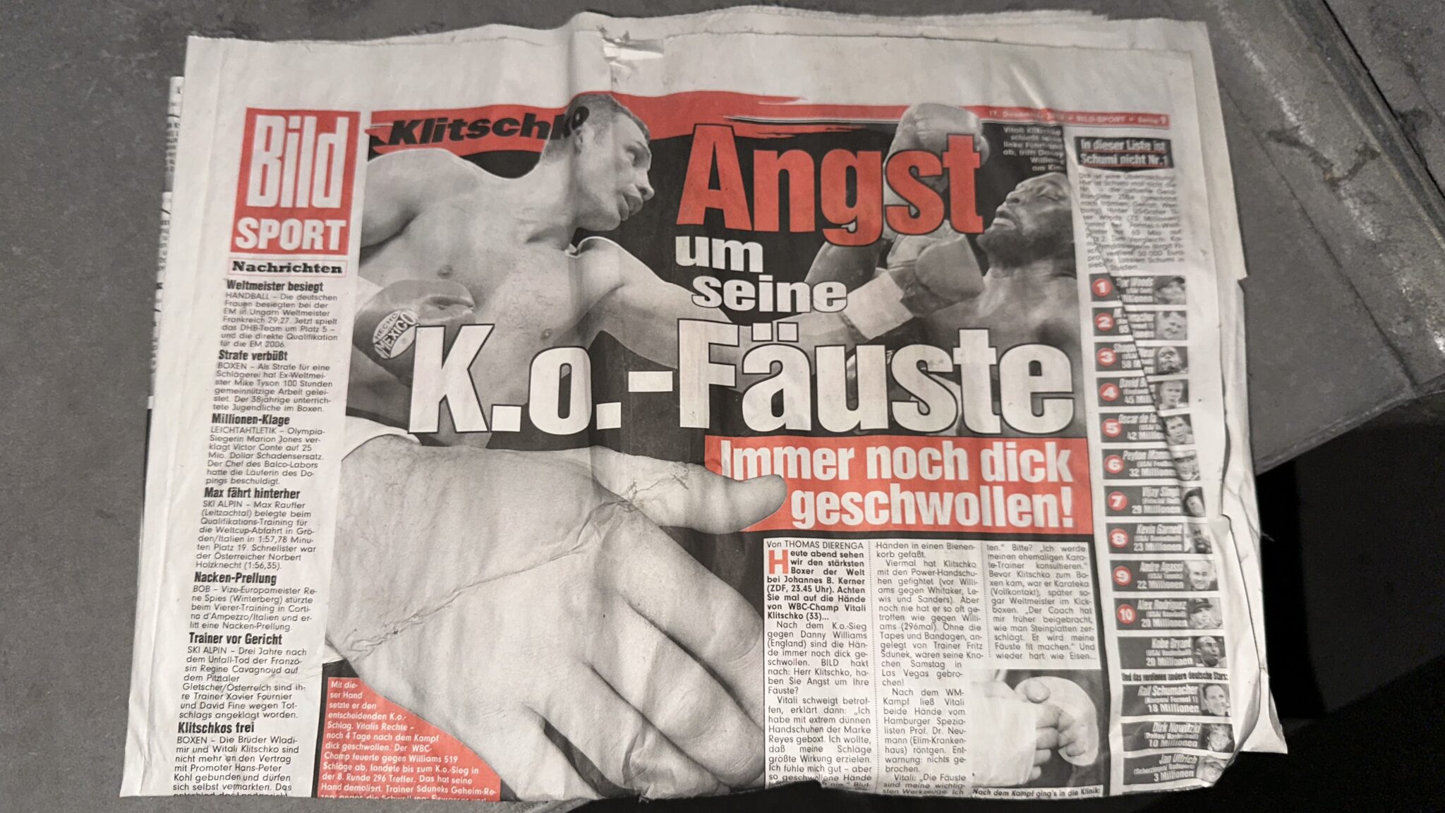 Echo einer vergangenen Arbeitswelt – Die Funde im Wartungsbe